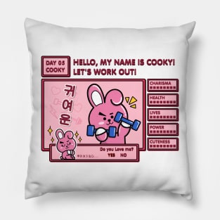 BT21-Cooky Game Style Pillow