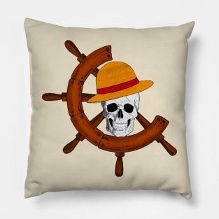 Straw hat Pirate Pillow