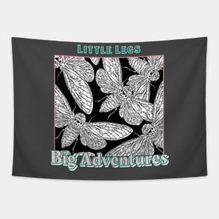 Little Legs, Big Adventures Tapestry