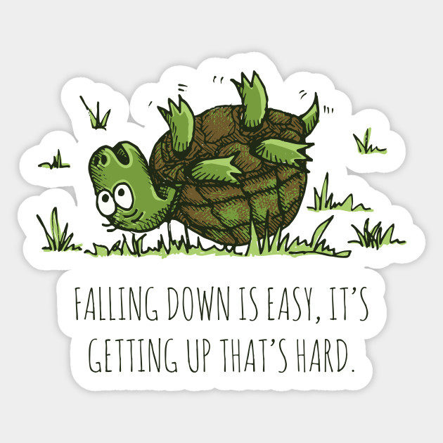 Perseverance - Turtle - Sticker