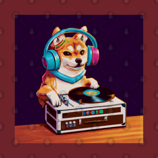 DJ Corgi by PDTees