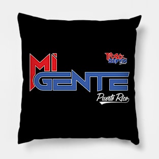 Double logo Track Seven Band / Puerto Rico Pillow