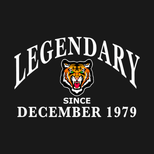 Legendary since December 1979 birthday gift idea T-Shirt