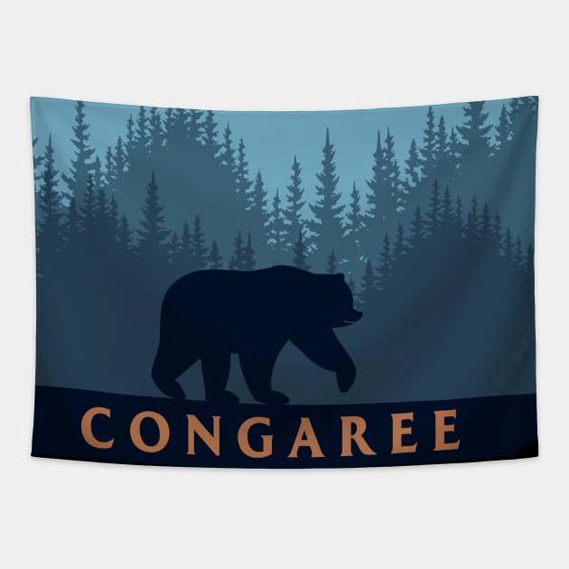 Congaree national park Tapestry by Tonibhardwaj