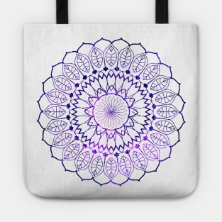 Mandala Purple Tote