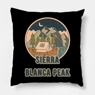 Sierra Blanca Peak Pillow