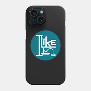 I like fishing. Phone Case