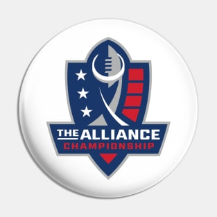 Alliance of American Football Championship 2019 Logo T-Shirt Pin