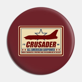 F-8 Crusader Pin