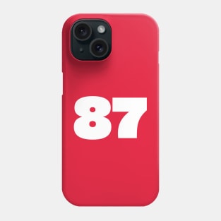 Chiefs Number 87 Phone Case