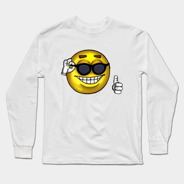 sunglasses thumbs up emoji meme