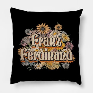 Personalized Ferdinand Name Birthday Franz 70s 80s 90s Styles Pillow