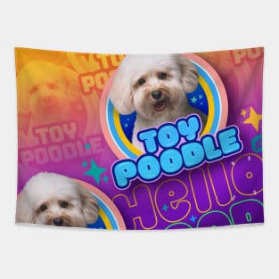 Toy poodle puppy Tapestry