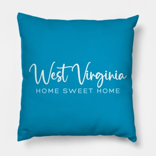 West Virginia: Home Sweet Home Pillow