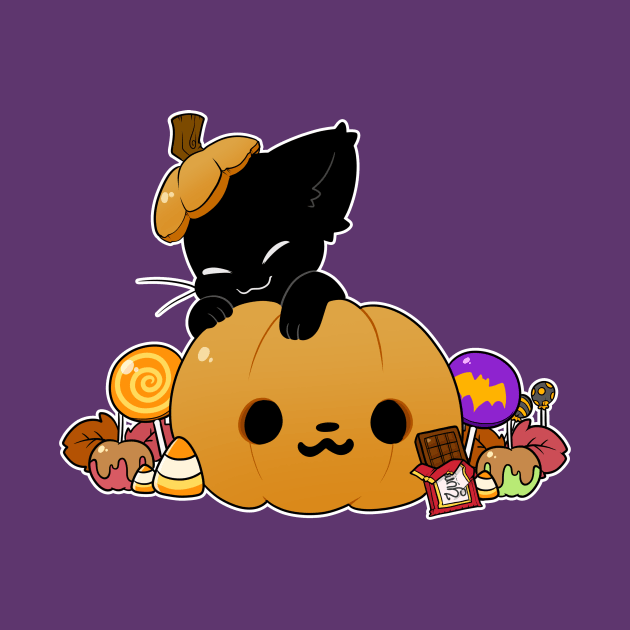 Pumpkitty by 8bitWitch