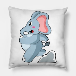 Elephant as Runner Pillow