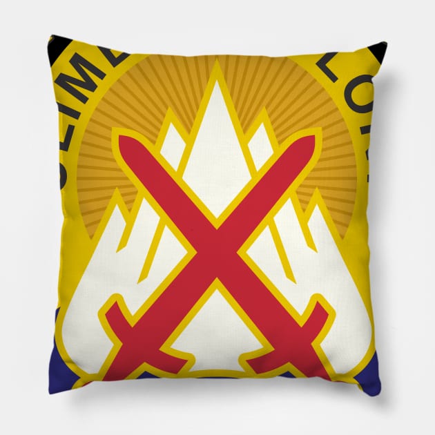 10th Mountain Division Pillow by MBK