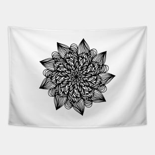 Abstract Symmetrical Mandala Flower GC-002 Tapestry