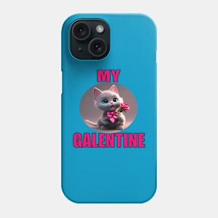 My galentine kitty Phone Case