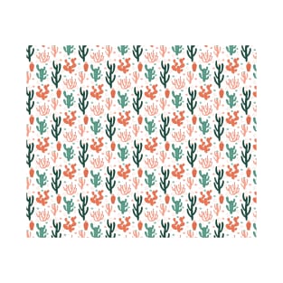 Green Cactus Plants T-Shirt