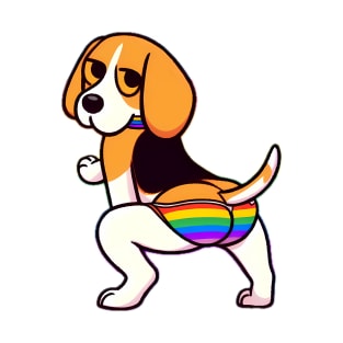 Twerking Beagle T-Shirt