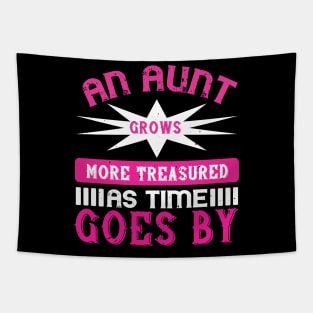 An aunt grows more treasured as time goes by Tapestry