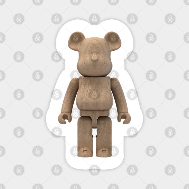 Bear brick Magnet by visualeffect