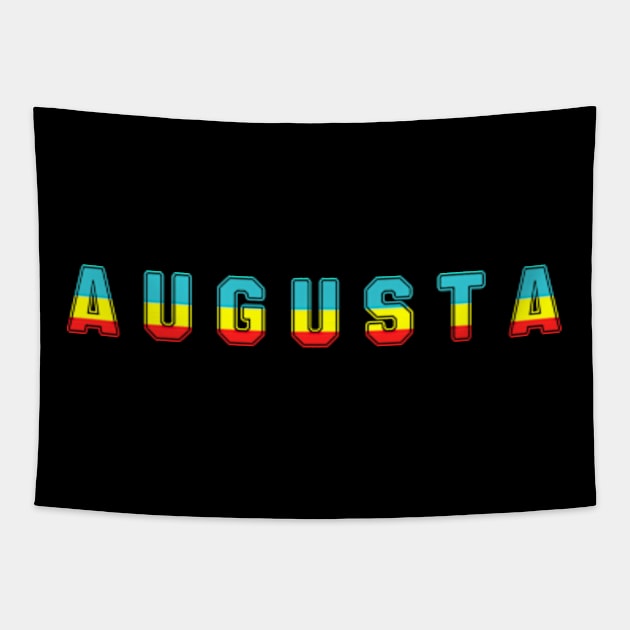 A u g u s t aColor Hunt Tapestry by ART BY IIPRATMO