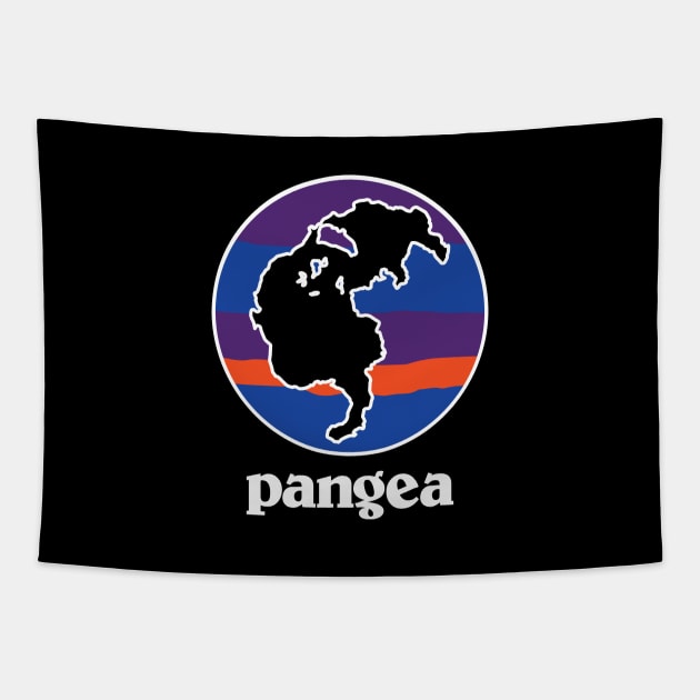 Pangea Tapestry by JJFDesigns