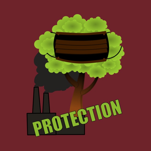 forest protection is climate protection by SpassmitShirts