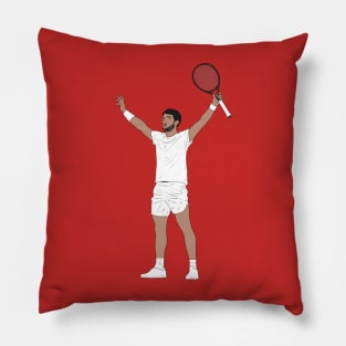 Carlos Alcaraz Spain Tennis Minimalist Pillow