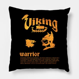 Viking Warrior Pillow