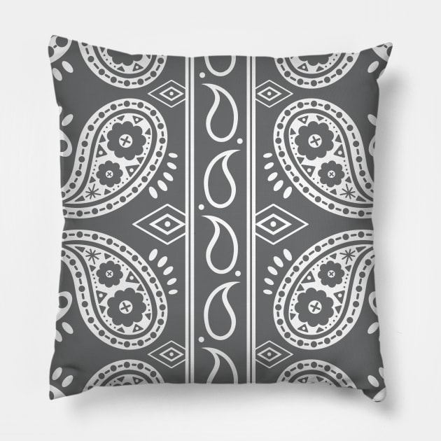 Paisley Pillow by AdrianaStore