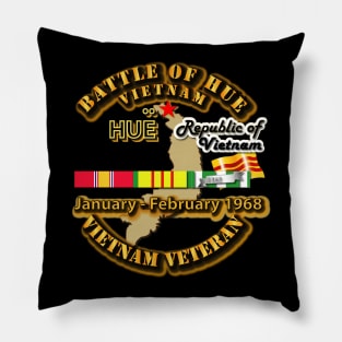 Battle of Hue Pillow