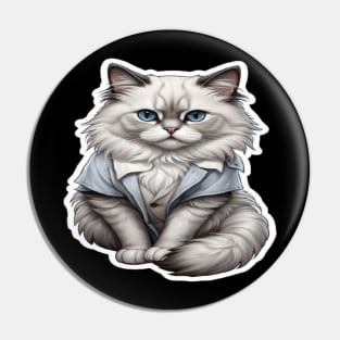 Ragdoll Cats: Loveable Cuddles with cute Eyes Pin