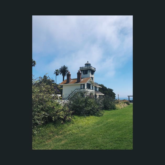 Vintage Lighthouse at Point Fermin, San Pedro, CA by offdutyplaces