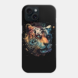 space tiger Phone Case