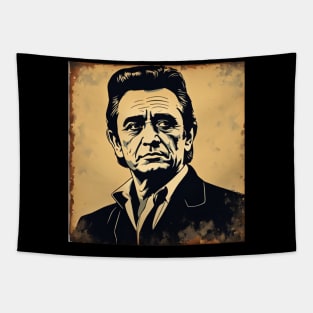 Johnny Cash Harmonious Hits Tapestry