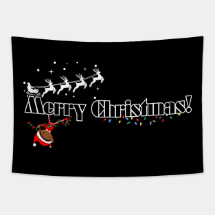 Merry Christmas! Simple design Tapestry