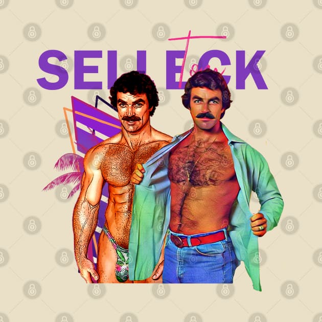 Tom Selleck Retro Vibe by Phenom Palace