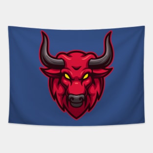 Demon bull Tapestry