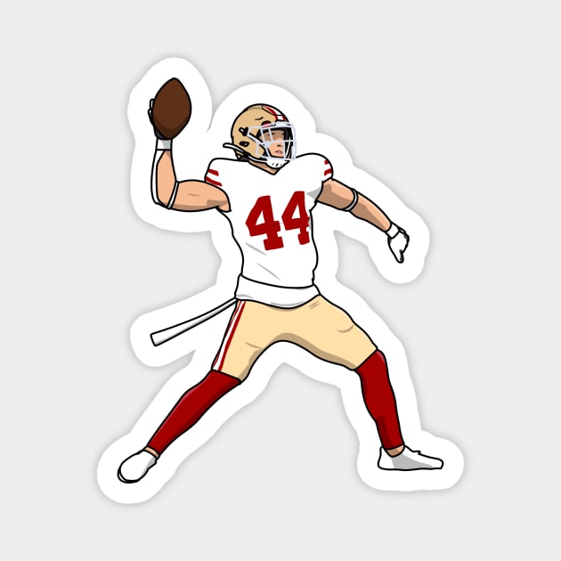 Fullback Juszczyk Magnet by Rsclstar