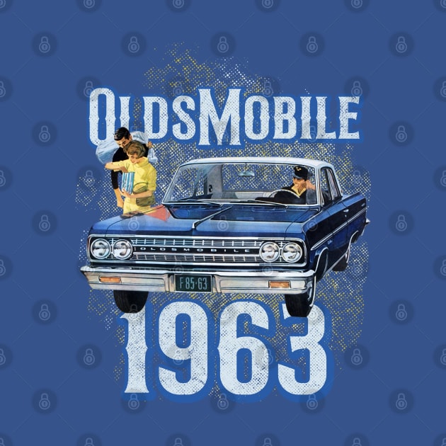 Blue Oldsmobile 1963 by JINTOMANG