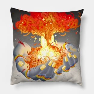 Creation, Destruction Pillow