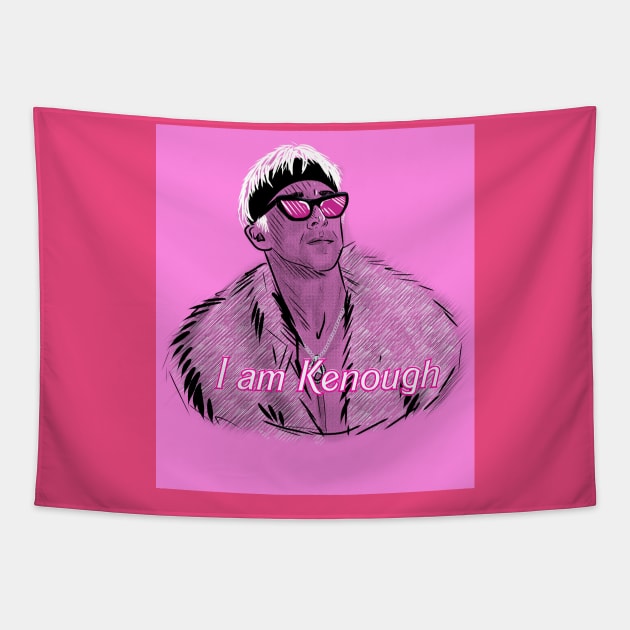 I am Kenough Tapestry by POPCULT