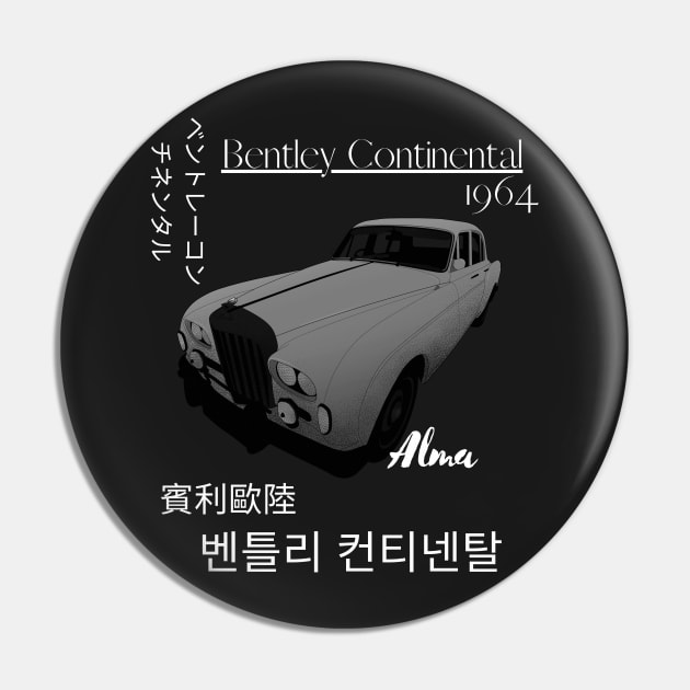 Bentley Continental 2 Pin by Panthox