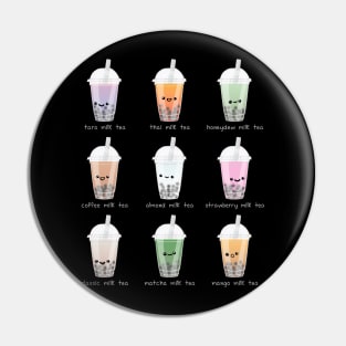 Boba Tea, Bubble Tea Menu Pin