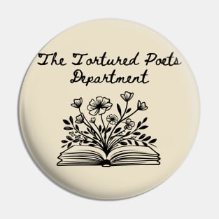 Tortured Poets Department Design Pin