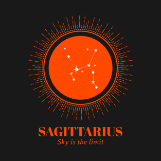 Sagittarius zodiac sign T-Shirt