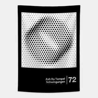 Ash Ra Tempel / Original Minimalist Graphic Design Tapestry